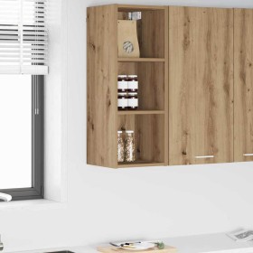 Mueble colgante Riga Roble artesanal 30 x 29,5 x 80 cm en Armarios de cocina | Comprar online en Foru.es