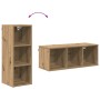 Mueble colgante Riga Roble artesanal 30 x 29,5 x 80 cm en Armarios de cocina | Comprar online en Foru.es
