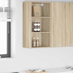 Mueble colgante Riga Roble Sonoma 40 x 29,5 x 80 cm en Armarios de cocina | Comprar online en Foru.es