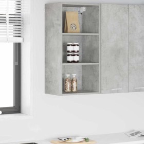 Mueble colgante Riga Gris Concreto 40 x 29,5 x 80 cm en Armarios de cocina | Comprar online en Foru.es