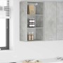 Mueble colgante Riga Gris Concreto 40 x 29,5 x 80 cm en Armarios de cocina | Comprar online en Foru.es