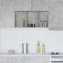 Mueble colgante Riga Gris Concreto 40 x 29,5 x 80 cm en Armarios de cocina | Comprar online en Foru.es