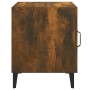 Mesitas de noche 2 uds madera contrachapada color roble ahumado de vidaXL, Mesitas de noche - Ref: Foro24-817316, Precio: 50,...