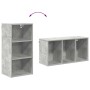 Mueble colgante Riga Gris Concreto 40 x 29,5 x 80 cm en Armarios de cocina | Comprar online en Foru.es