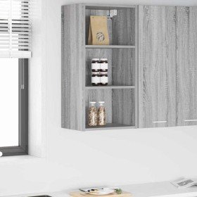 Mueble colgante Riga Gris Sonoma 40 x 29,5 x 80 cm en Armarios de cocina | Comprar online en Foru.es