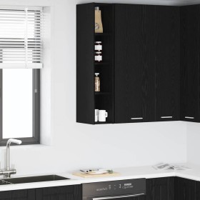 Mueble colgante Riga Roble Negro 20 x 29,5 x 100 cm en Armarios de cocina | Comprar online en Foru.es