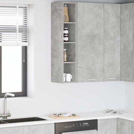 Mueble colgante Riga Gris Concreto 20 x 29,5 x 100 cm en Armarios de cocina | Comprar online en Foru.es