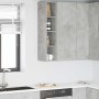 Mueble colgante Riga Gris Concreto 20 x 29,5 x 100 cm en Armarios de cocina | Comprar online en Foru.es