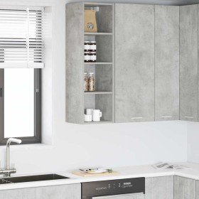 Mueble colgante Riga Gris Concreto 30 x 29,5 x 100 cm en Armarios de cocina | Comprar online en Foru.es