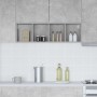 Mueble colgante Riga Gris Concreto 30 x 29,5 x 100 cm en Armarios de cocina | Comprar online en Foru.es