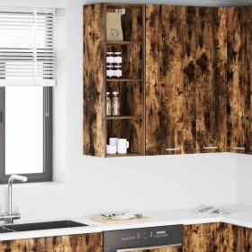 Mueble colgante Riga Roble ahumado 30 x 29,5 x 100 cm en Armarios de cocina | Comprar online en Foru.es