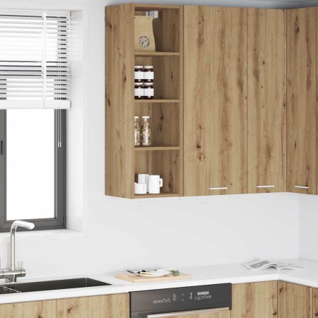 Mueble colgante Riga Roble artesanal 30 x 29,5 x 100 cm en Armarios de cocina | Comprar online en Foru.es