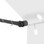 Toldo manual retráctil con LED crema 300 cm en Toldos | Comprar online en Foru.es