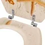 Asiento inodoro WC MDF tapa de estrellas de mar de vidaXL, Asientos de inodoros y bidés - Ref: Foro24-140805, Precio: 43,92 €...