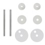 Asiento inodoro WC MDF tapa de estrellas de mar de vidaXL, Asientos de inodoros y bidés - Ref: Foro24-140805, Precio: 44,89 €...