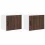 Mueble de Cocina Kalmar 2 pcs Roble Marrón 50 x 31 x 40 cm en Armarios de cocina | Comprar online en Foru.es