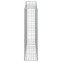 Cestas de gaviones 4 uds forma de arco hierro 200x30x120/140 cm de vidaXL, Maceteros y jardineras - Ref: Foro24-3145453, Prec...