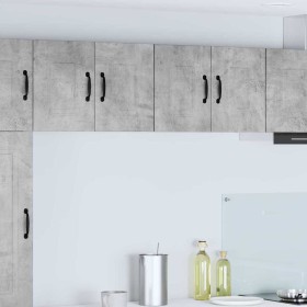 Mueble de Cocina Kalmar 2 pcs Gris Concreto 60 x 31 x 40 cm en Armarios de cocina | Comprar online en Foru.es