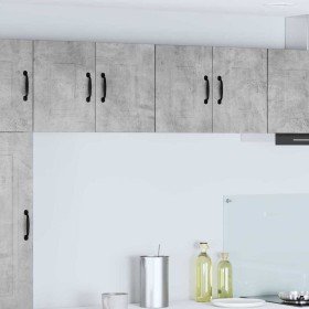 Mueble de Cocina Kalmar 2 pcs Gris Concreto 60 x 31 x 40 cm en Armarios de cocina | Comprar online en Foru.es