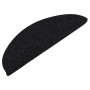 Alfombrilla autoadhesiva de escalera 10 uds negro 56x17x3 cm de vidaXL, Alfombrillas para escalones - Ref: Foro24-355254, Pre...