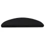 Alfombrilla autoadhesiva de escalera 10 uds negro 56x17x3 cm de vidaXL, Alfombrillas para escalones - Ref: Foro24-355254, Pre...