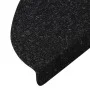 Alfombrilla autoadhesiva de escalera 10 uds negro 56x17x3 cm de vidaXL, Alfombrillas para escalones - Ref: Foro24-355254, Pre...