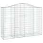 Cestas gaviones 7 uds forma de arco hierro 200x50x140/160 cm de vidaXL, Maceteros y jardineras - Ref: Foro24-3145687, Precio:...