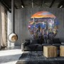 WallArt Círculo de papel pintado Skyline by Night 190 cm de WallArt, Papel pintado - Ref: Foro24-440351, Precio: 26,61 €, Des...