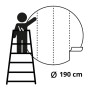 WallArt Círculo de papel pintado Skyline by Night 190 cm de WallArt, Papel pintado - Ref: Foro24-440351, Precio: 26,61 €, Des...