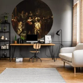 WallArt Círculo de papel pintado The Night Watch 142,5 cm de WallArt, Papel pintado - Ref: Foro24-440354, Precio: 24,60 €, De...