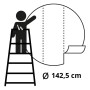 WallArt Círculo de papel pintado The Night Watch 142,5 cm de WallArt, Papel pintado - Ref: Foro24-440354, Precio: 21,55 €, De...