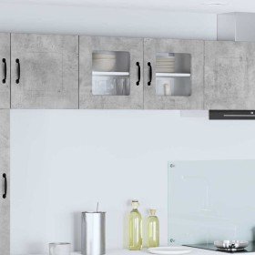 Mueble de Cocina Kalmar Gris Concreto 80 x 31 x 40 cm en Armarios de cocina | Comprar online en Foru.es