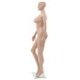 Maniquí femenino con base de vidrio beige 180 cm de vidaXL, Maniquís - Ref: Foro24-142930, Precio: 161,21 €, Descuento: %
