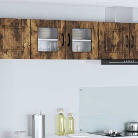 Mueble de Cocina Kalmar Roble ahumado 80 x 31 x 40 cm en Armarios de cocina | Comprar online en Foru.es