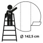 WallArt Círculo de papel pintado The Kingfisher 142,5 cm de WallArt, Papel pintado - Ref: Foro24-440376, Precio: 19,18 €, Des...
