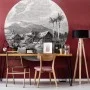WallArt Círculo de papel pintado Landscape of Guadeloupe 190 cm de WallArt, Papel pintado - Ref: Foro24-440369, Precio: 25,81...