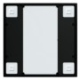 Espejo de pared metal negro 40x40 cm de vidaXL, Espejos - Ref: Foro24-342204, Precio: 42,31 €, Descuento: %