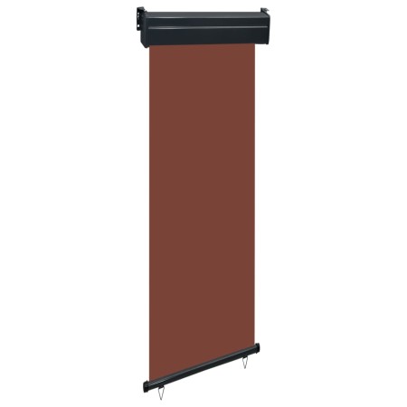 Toldo lateral de balcón marrón 65x250 cm de vidaXL, Sombrillas - Ref: Foro24-48405, Precio: 44,24 €, Descuento: %