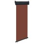Toldo lateral de balcón marrón 65x250 cm de vidaXL, Sombrillas - Ref: Foro24-48405, Precio: 44,24 €, Descuento: %