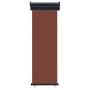 Toldo lateral de balcón marrón 65x250 cm de vidaXL, Sombrillas - Ref: Foro24-48405, Precio: 44,24 €, Descuento: %