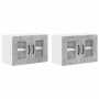 Mueble de Cocina Kalmar 2 pcs Gris Concreto 60 x 31 x 40 cm en Armarios de cocina | Comprar online en Foru.es