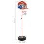 Juego de baloncesto infantil ajustable 120 cm de vidaXL, Pelota de baloncesto de juguete - Ref: Foro24-80349, Precio: 19,65 €...