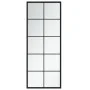 Black metal wall mirror 100x40 cm by vidaXL, Mirrors - Ref: Foro24-342208, Price: 67,35 €, Discount: %