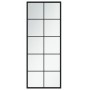 Espejo de pared metal negro 100x40 cm de vidaXL, Espejos - Ref: Foro24-342208, Precio: 65,44 €, Descuento: %