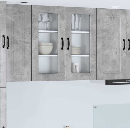 Mueble de Cocina Kalmar Gris Concreto 40 x 31 x 80 cm en Armarios de cocina | Comprar online en Foru.es