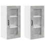 Mueble de Cocina Kalmar 2 pcs Gris Concreto 40 x 31 x 80 cm en Armarios de cocina | Comprar online en Foru.es
