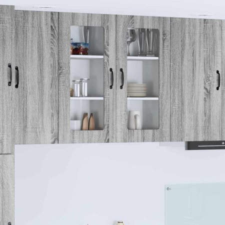 Mueble de Cocina Kalmar 2 pcs Gris Sonoma 40 x 31 x 80 cm en Armarios de cocina | Comprar online en Foru.es