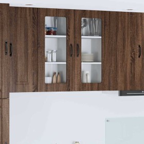 Mueble de Cocina Kalmar 2 pcs Roble Marrón 40 x 31 x 80 cm en Armarios de cocina | Comprar online en Foru.es