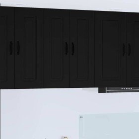 Mueble de Cocina Kalmar 2 pcs Negro 30 x 31 x 80 cm en Armarios de cocina | Comprar online en Foru.es