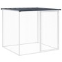 Gallinero con techo acero galvanizado antracita 803x98x90 cm de vidaXL, Jaulas y habitáculos para animales pequeños - Ref: Fo...